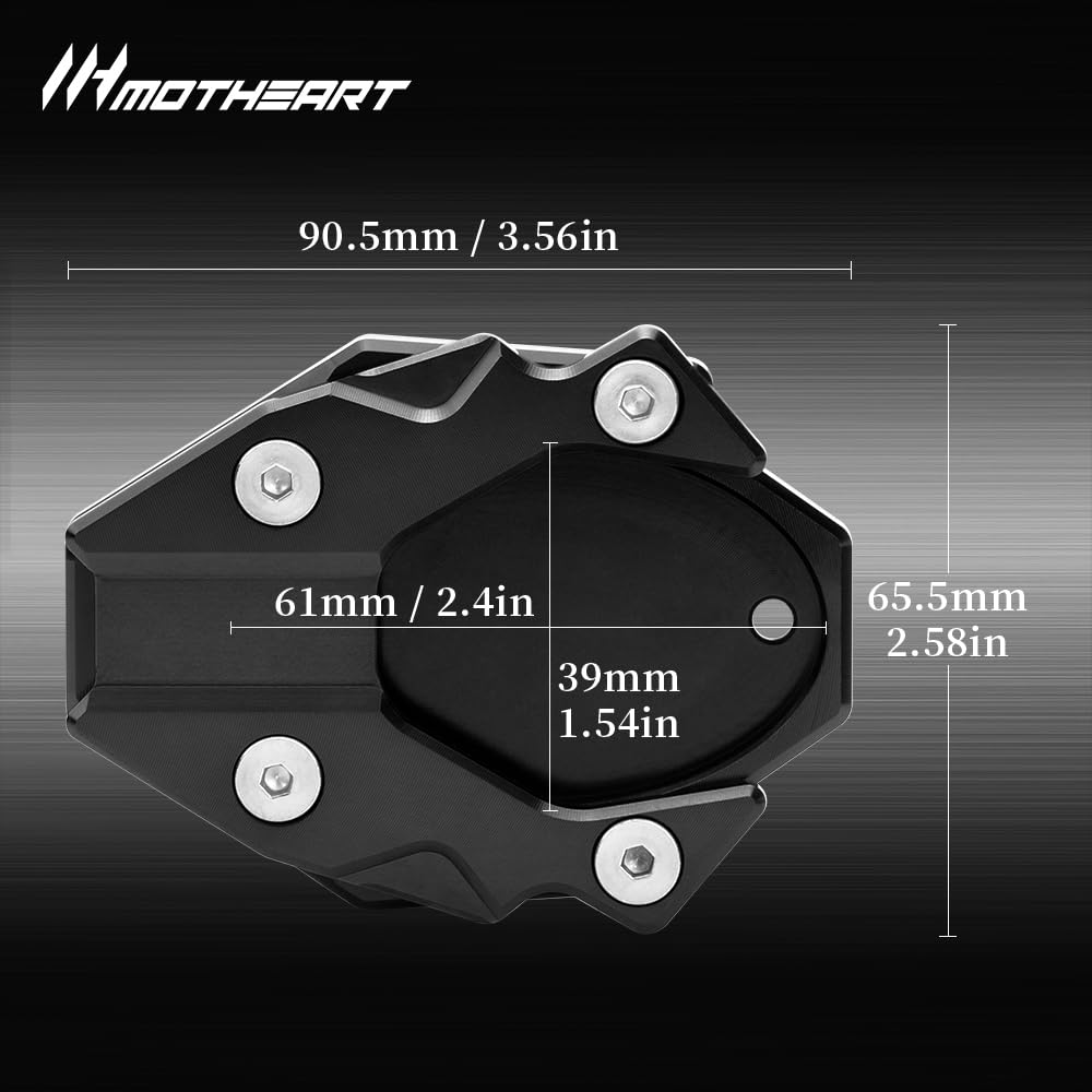 プレートスタンド プレート サイドスタンドプレートKIT ZX-4R 20mm｜サイドスタンド